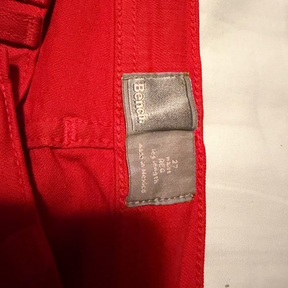 Bench Red Jeans - Picture 2 of 8